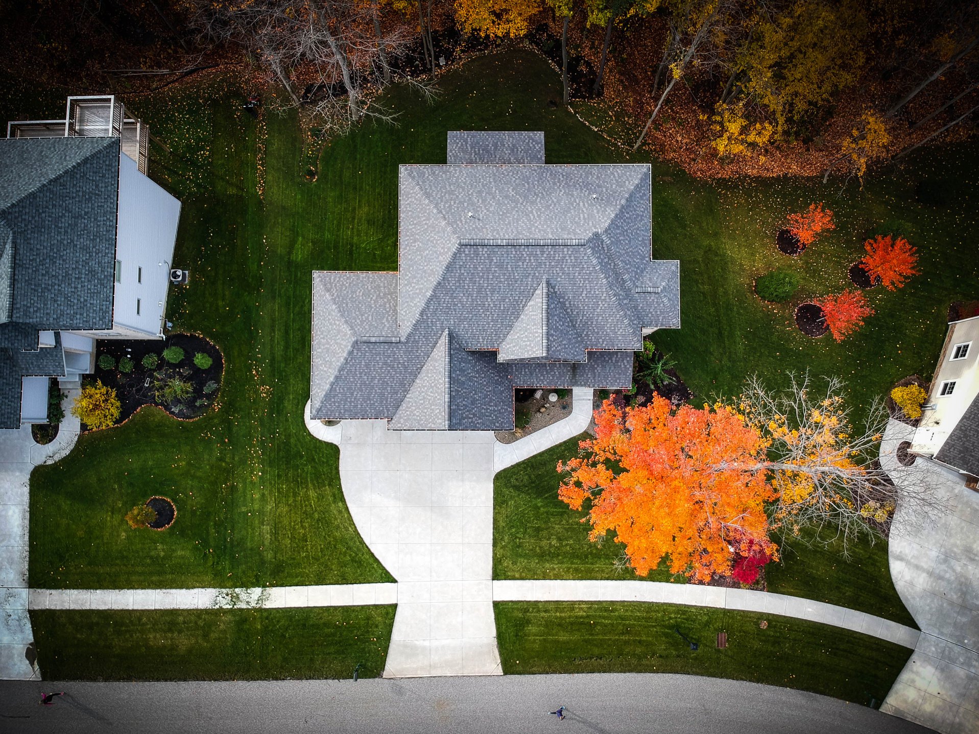 Aerial Fall Home